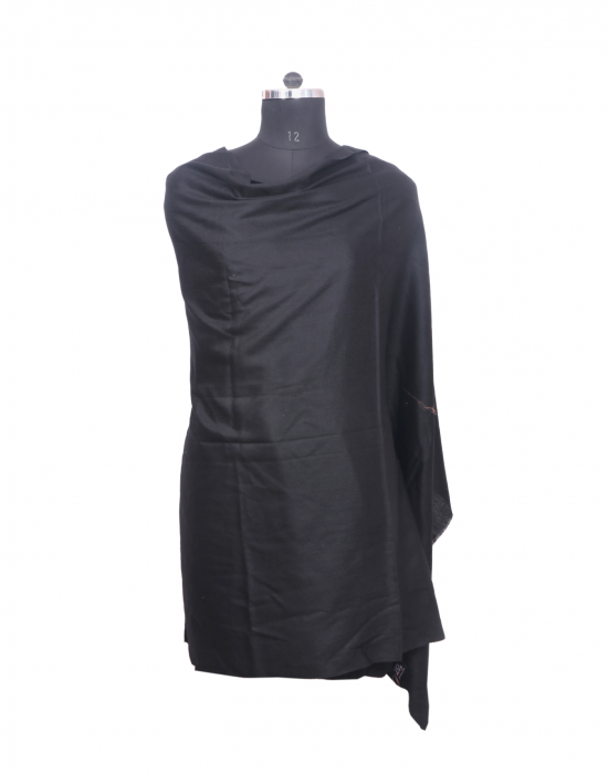 Women Shawls plain black