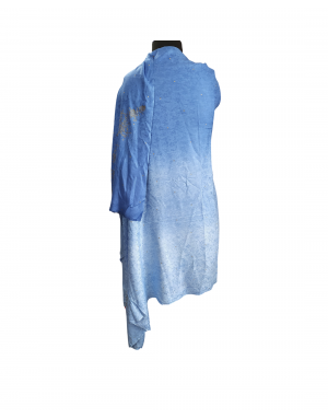 Women self desigan sky blue color