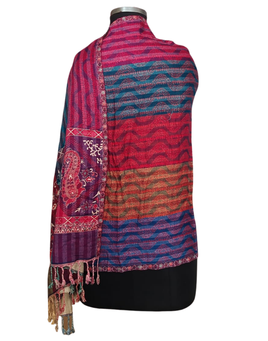 Women Stole design Multi colour
