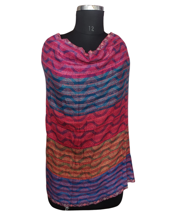 Women Stole design Multi colour