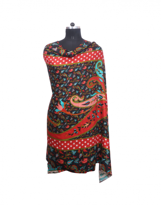 Women Stole flower printed multi