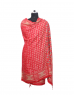  Womens Circuler embroidery design red color