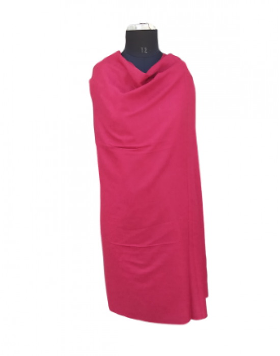 Women shawls self design red