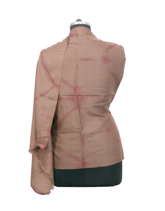 Women Stole plain brown