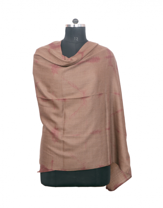 Women Stole plain brown