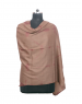 Women Stole plain brown