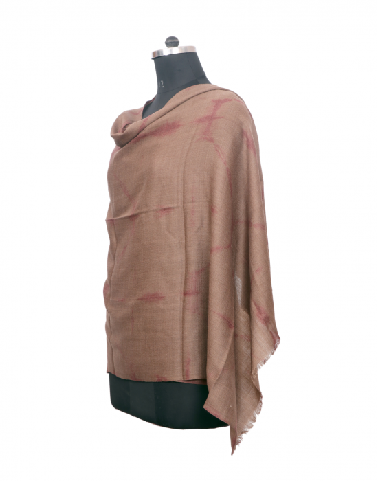 Women Stole plain brown
