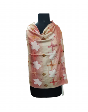 Women Stole Flower printed