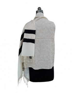 Purewool Cream Jal Stole