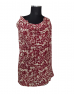 Women  Stole Flower print Maroon
