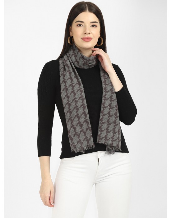 women printed design brown