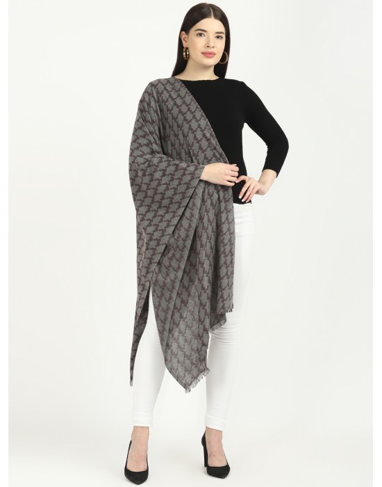 women printed design brown