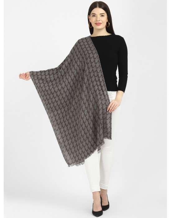 women printed design brown