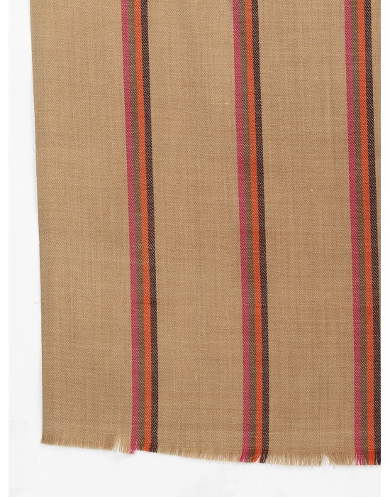 women stripes design shawls brown 