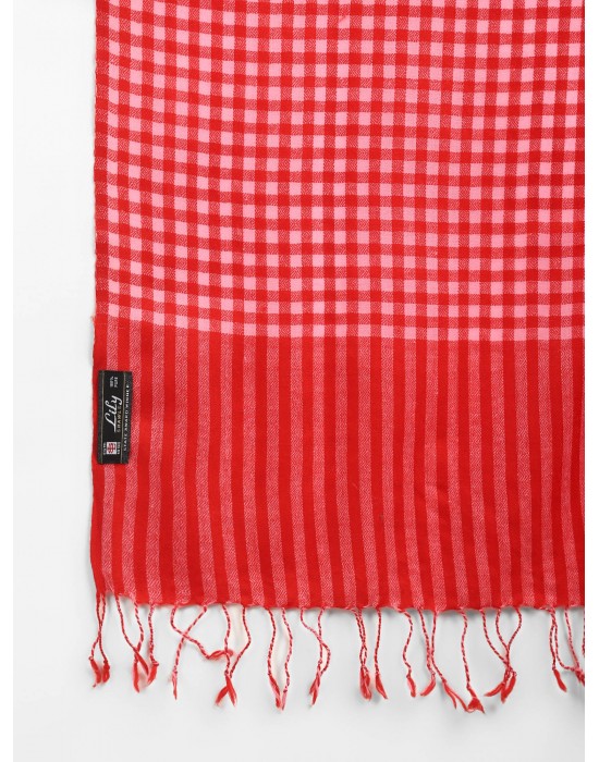 women debbi deisgn stole red