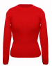 Girls Top Round Neck Basic red